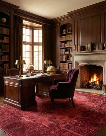 9' x 12' 3 Vintage Royal Wool Rug