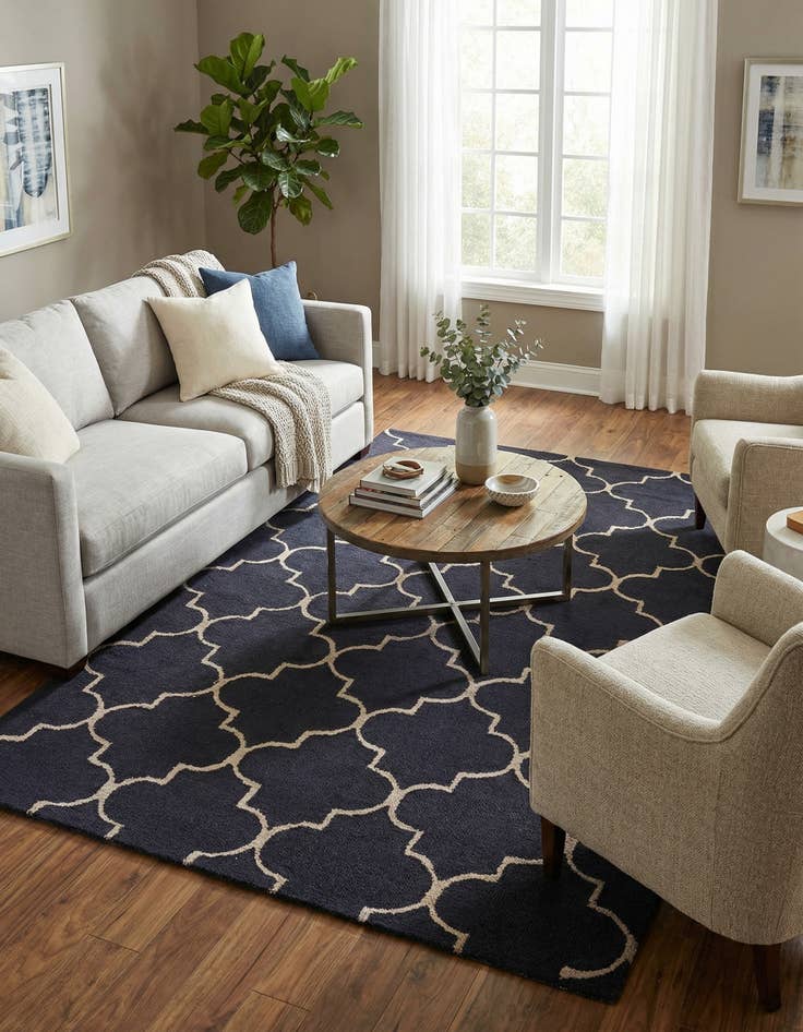 Detail image of 5' 1 x 8' Luna Rug