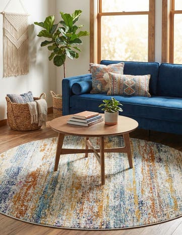 Malibu Round Rug