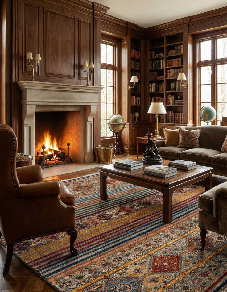 Detail image of 5' 9 x 7' 11 Ariana Ziegler Wool Rug