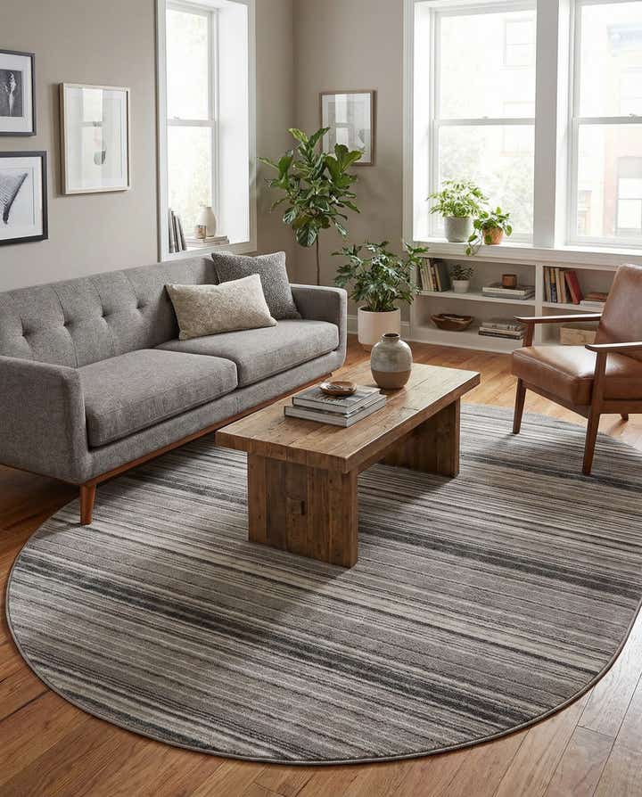 7' 10 x 10' 2 Gemstone Oval Rug