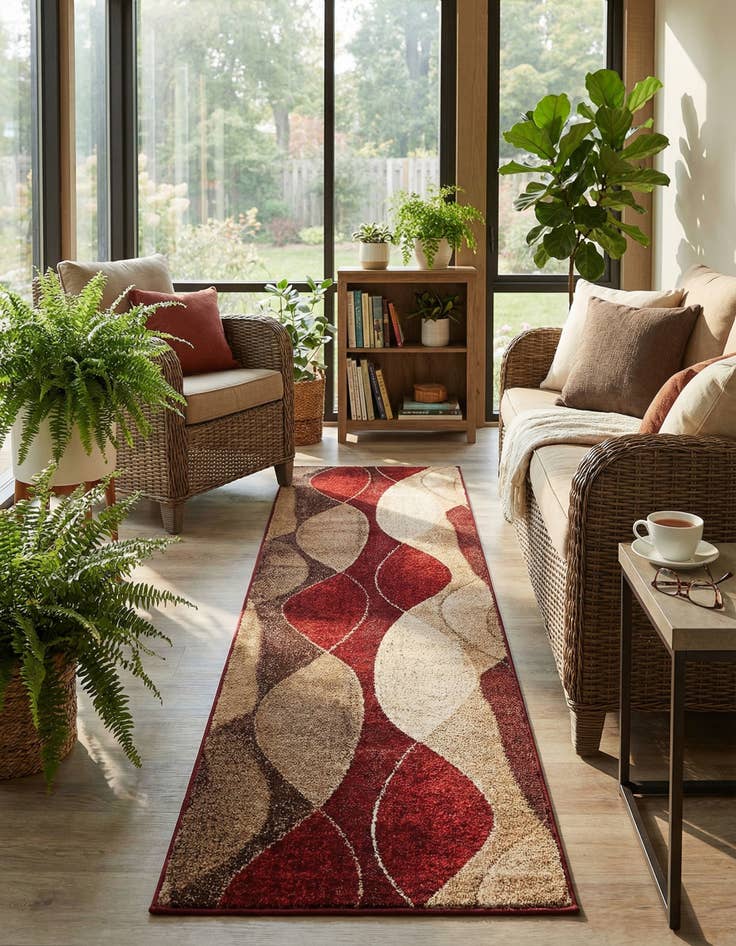 Detail image of 2' 7 x 10' Harvest Runner Rug