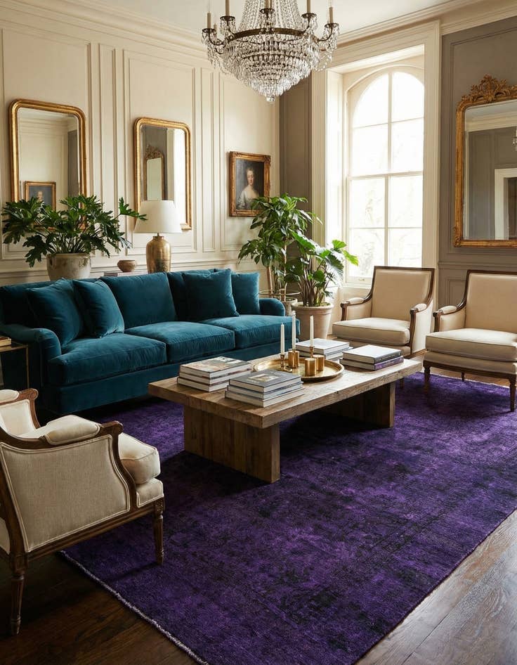 Detail image of 8' 10 x 11' 10  Hand Knotted Ultra Vintage Persian Wool Rug