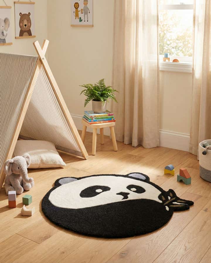 2' x 2' Playtime Kids Wool Freeform Rug