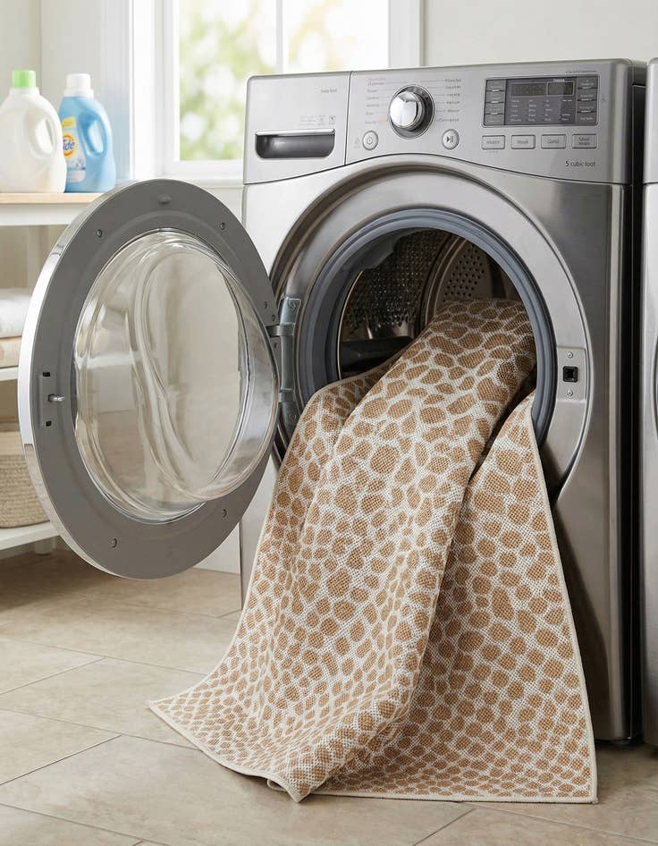 Detail image of 5' 3 x 8'  Washable Jill Zarin Cape Town Indoor / Outdoor Rug