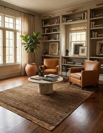 4' 7 x 6' 8 Juma Wool Rug