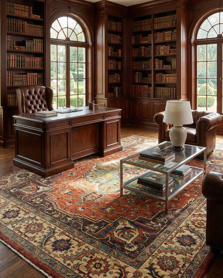 Detail image of 8' 4 x 10' 11 Sara Wool Rug