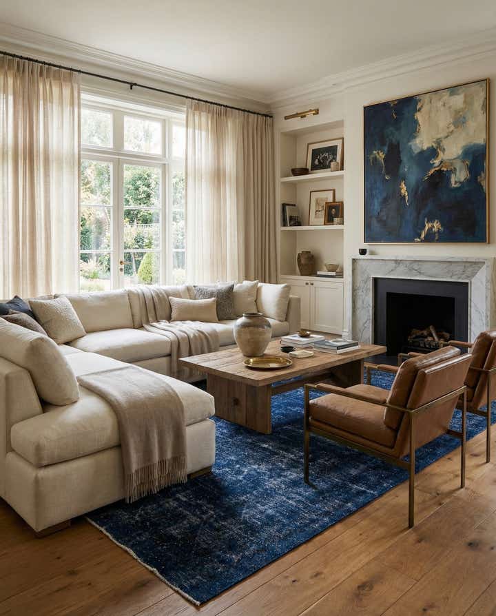 10' 5 x 13' 4 Hand Knotted Ultra Vintage Persian Wool Rug