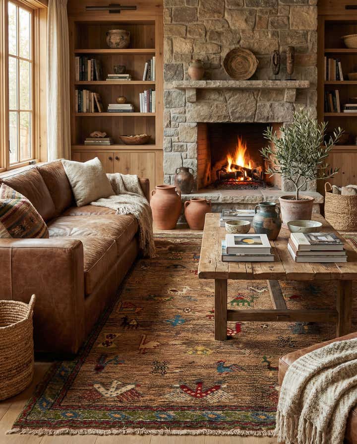 4' 11 x 6' 6 Avanos Rug