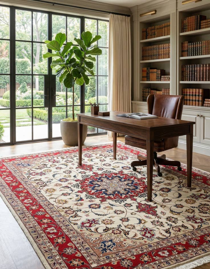 Detail image of  5' 1 x 6' 9 Tabriz Rug