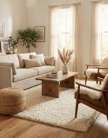 6' x 9' Infinity Shag Rug