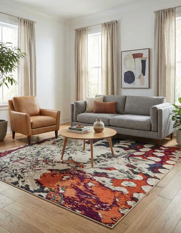 Washable Haerfest Square Rug