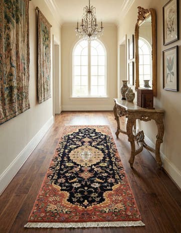 2' 9 x 6' 4 Tabriz Runner Rug