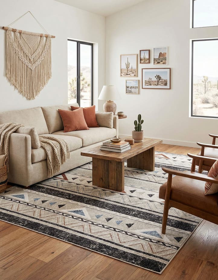 10' x 13' Eco Southwestern Rug