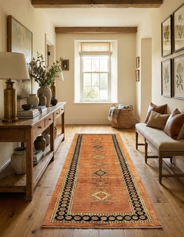 2' 10 x 8' 9 Luribaft Wool Runner Rug