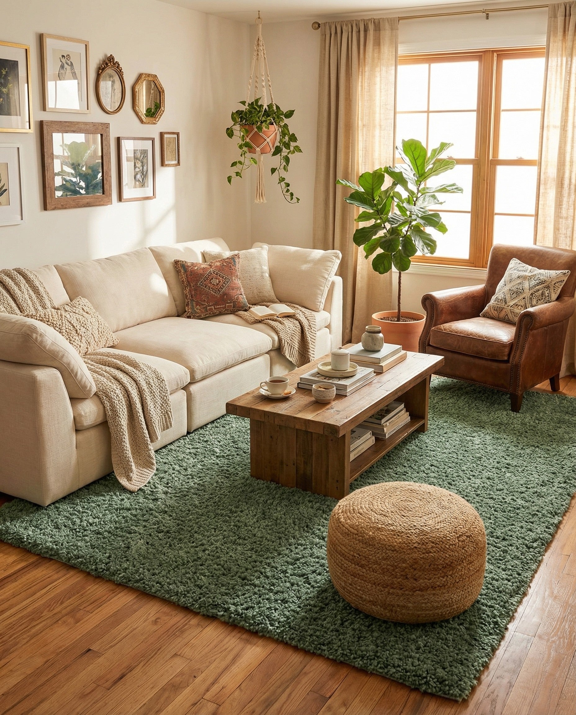  10' x 13' Zermatt Shag Rug