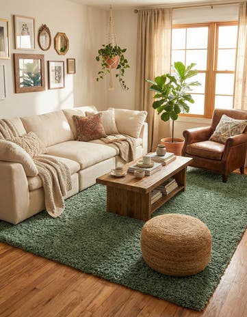 10' x 13' Zermatt Shag Rug
