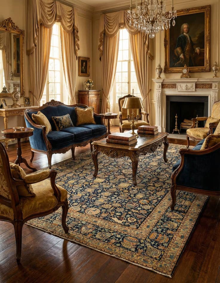 Detail image of 9' 2 x 13' 11 Kashmar Rug