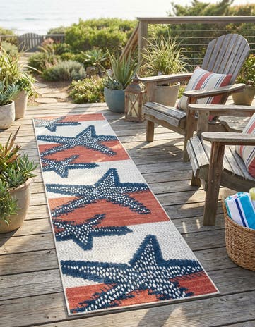 2' x 10' Easy-Clean Belize Indoor / Outdoor Runner Rug