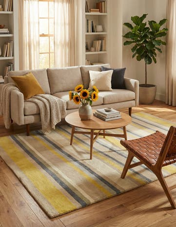 4' x 5' 8 Luna Wool Rug