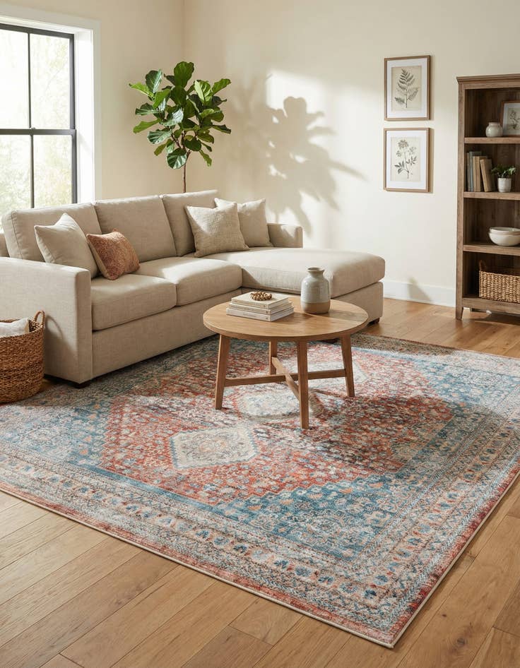 Detail image of  8' x 8' Newport Square Rug