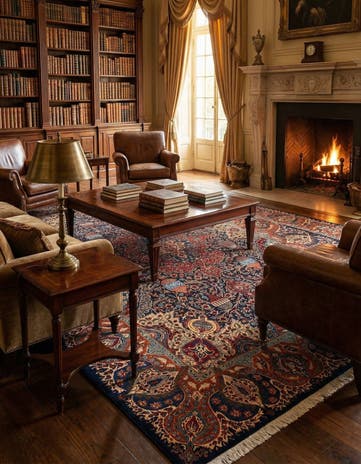 9' 8 x 13' 5 Kashmar Wool Rug