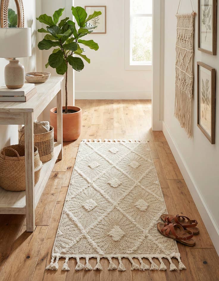 Detail image of 2' x 4' Boho Runner Rug