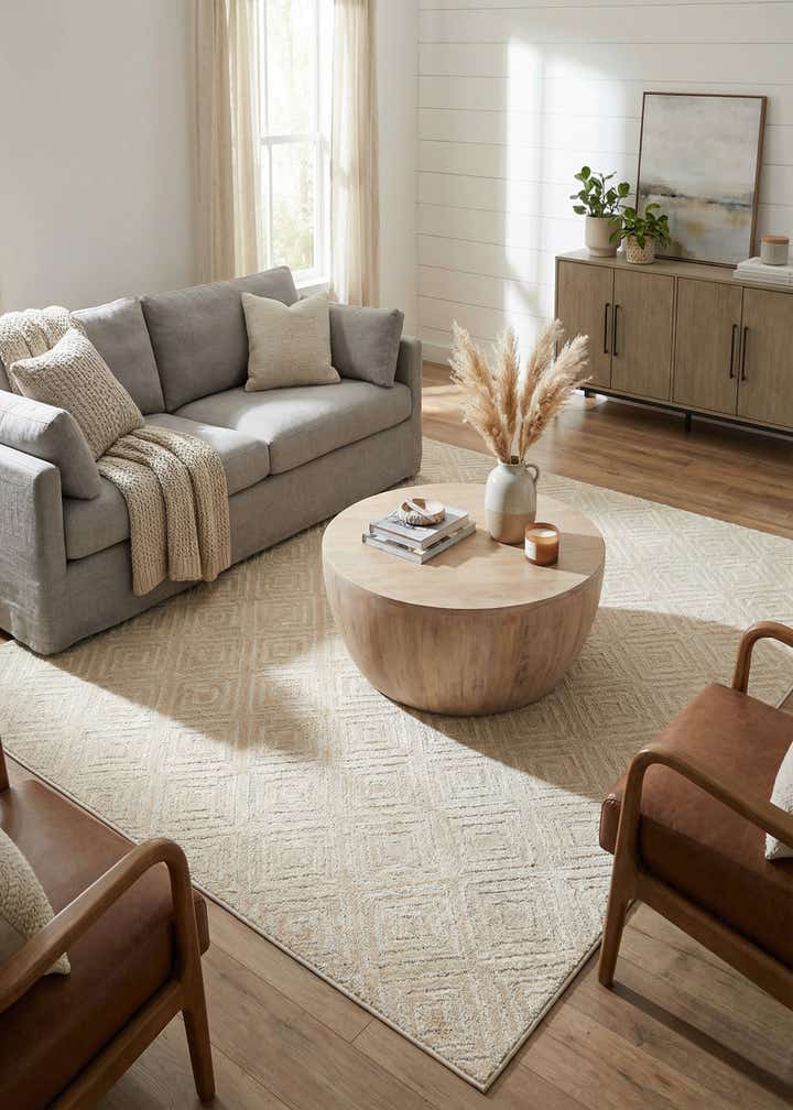 7' 10 x 7' 10 Easy-Clean Sabrina Soto Indoor / Outdoor Square Rug