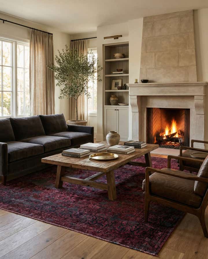 6' 9 x 10' 3 Hand Knotted Ultra Vintage Persian Wool Rug