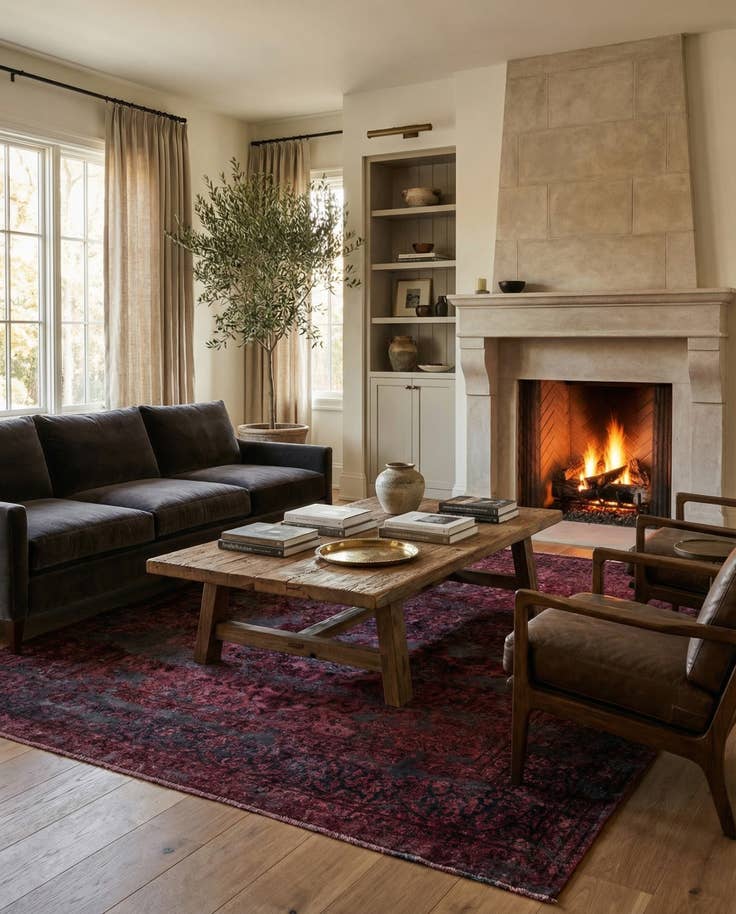 Detail image of 6' 9 x 10' 3 Hand Knotted Ultra Vintage Persian Wool Rug