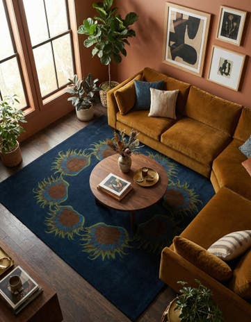7' 6 x 7' 7 Luna Square Rug