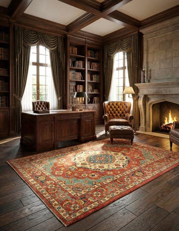 5' 10 x 8' 4 Sara Wool Rug