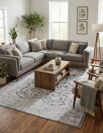 7' 6 x 10' 6 Washable Timeless Rug