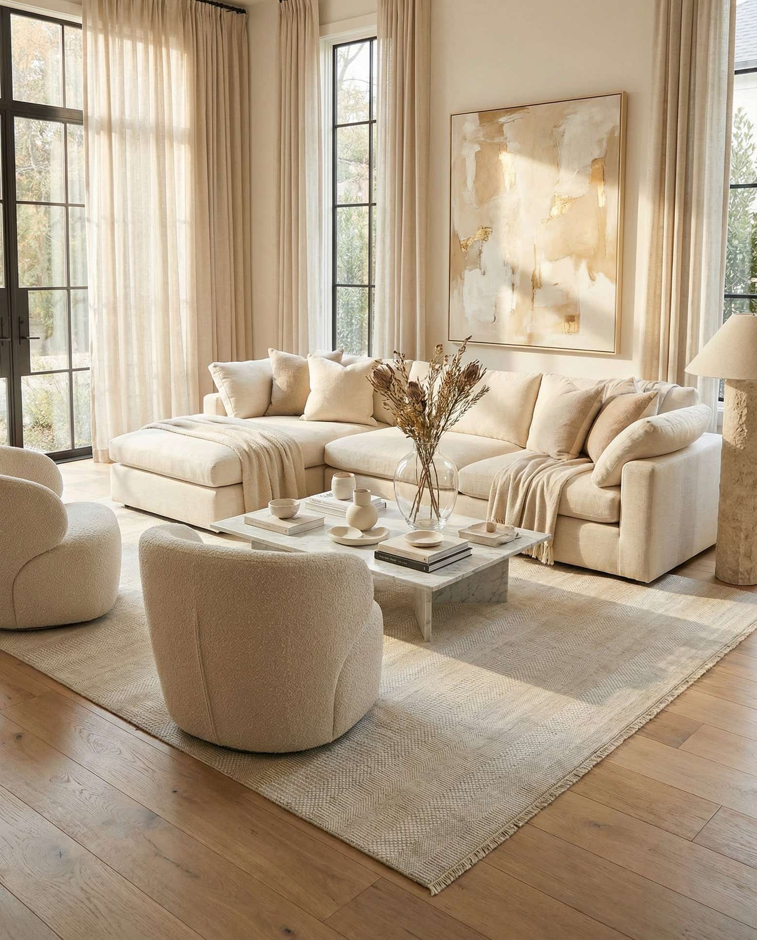 7' 10 x 9' 11 Kamla Wool Rug