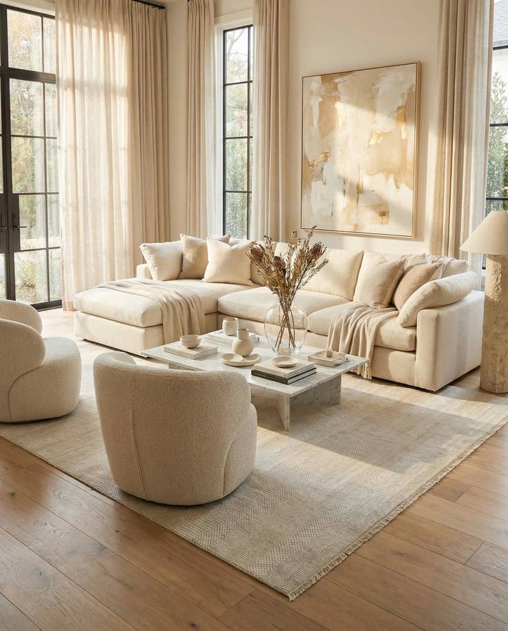 Detail image of 7' 10 x 9' 11 Kamla Wool Rug