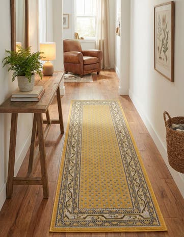 Yellow SoHo Runner Rug