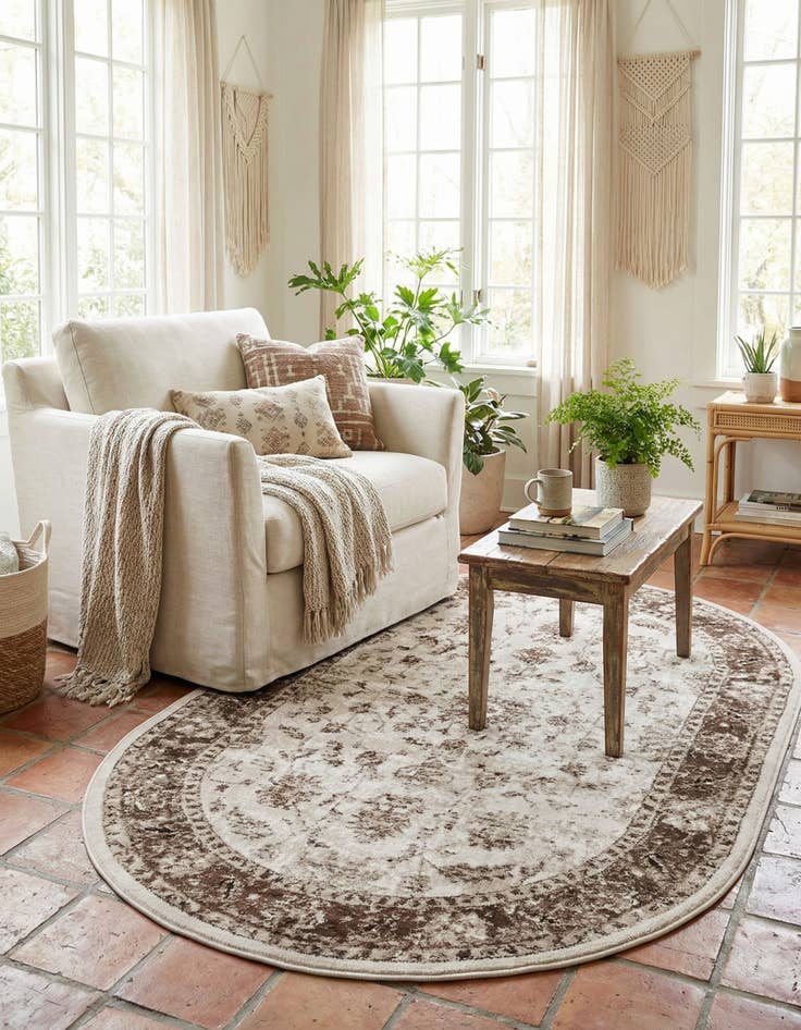 Detail image of 3' 3 x 5' 3 Himalaya Oval Rug