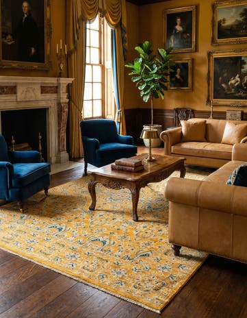 6' 8 x 9' 6 Amina Wool Rug