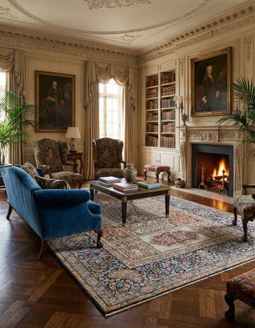 8' x 11' Kerman Rug