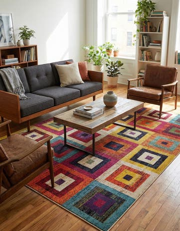 8' x 11' Washable Hyacinth Rug