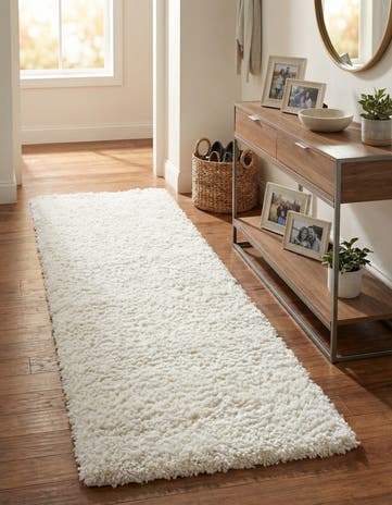 2' x 7' Zermatt Shag Runner Rug