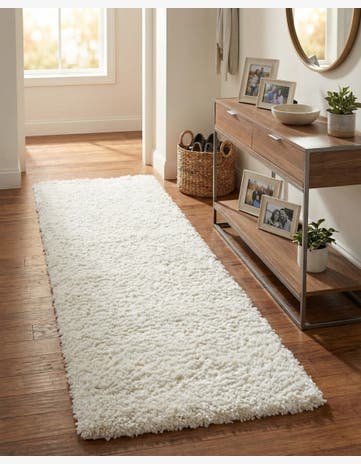 2' x 7' Zermatt Shag Runner Rug