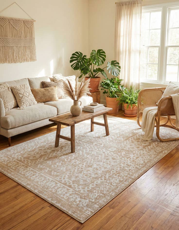 Detail image of  6' x 9' Oxford Rug