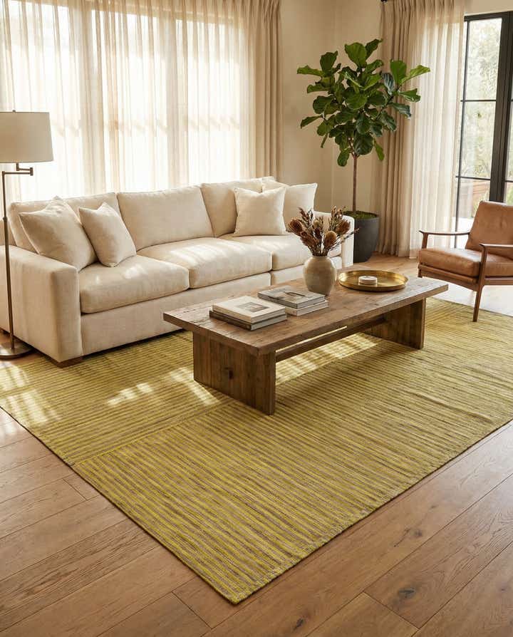 6' 10 x 9' 8 Hand Woven Kilim Modern Wool Rug