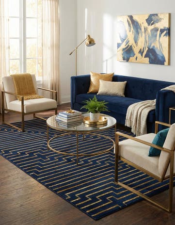 5' 3 x 8' Vogue Geo Rug