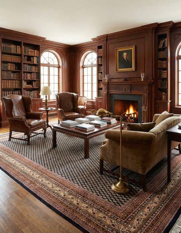 8' 3 x 11' 3 Mir Wool Rug