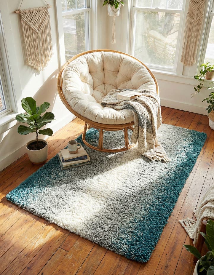 3' 3 x 5' 3 Soft Touch Shag Rug
