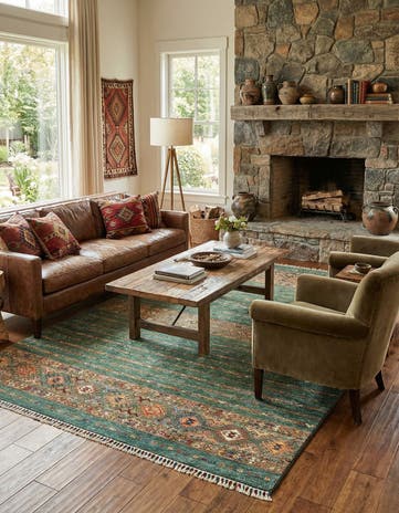 5' 9 x 7' 10 Ariana Ziegler Wool Rug