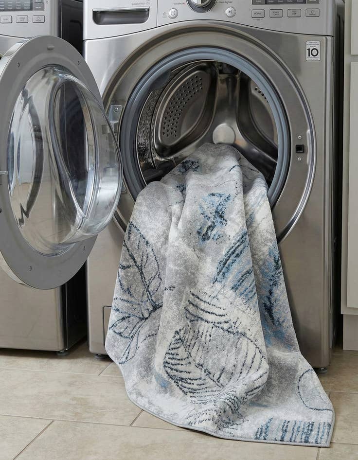 Detail image of 7' 10 x 7' 10 Kamala Washable Square Rug