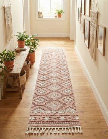 2' 7 x 12' Boho Runner Rug